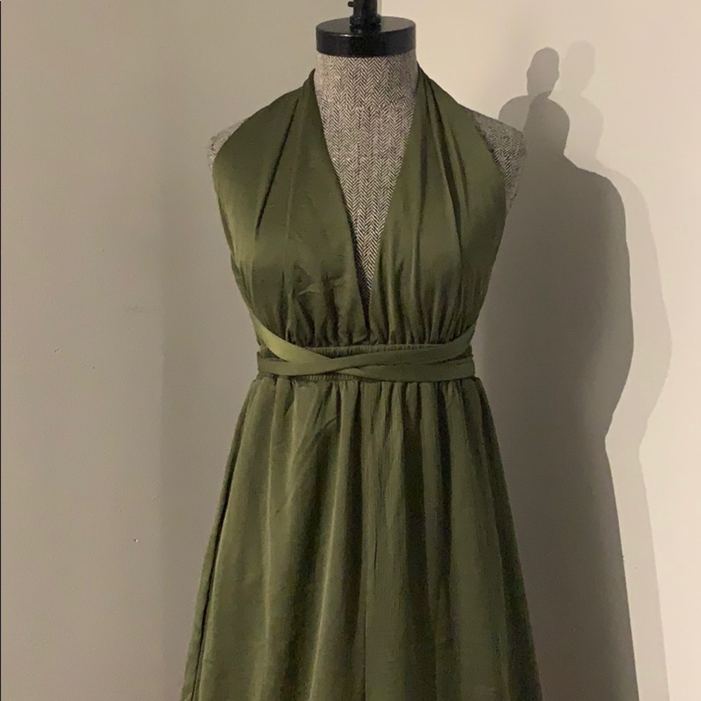 Olive Green Jumpsuit